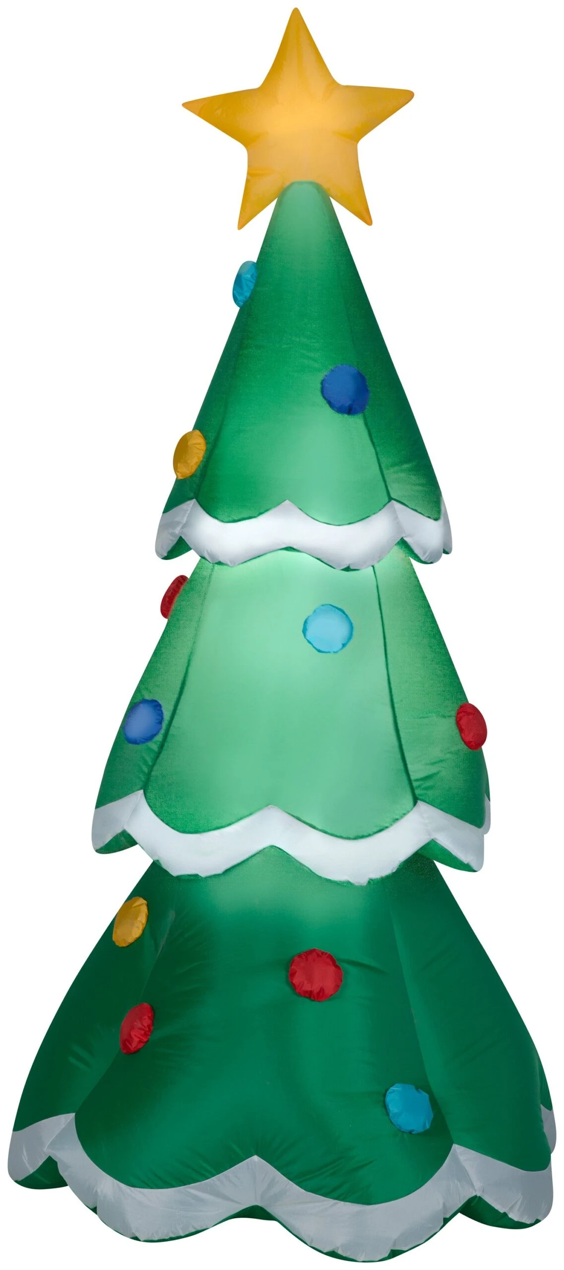Gemmy Christmas Airblown Inflatable Inflatable Christmas Tree, 7 Ft Tall, Green 1 Gemmy Christmas Airblown Inflatable Inflatable Christmas Tree, 7 Ft Tall, Green