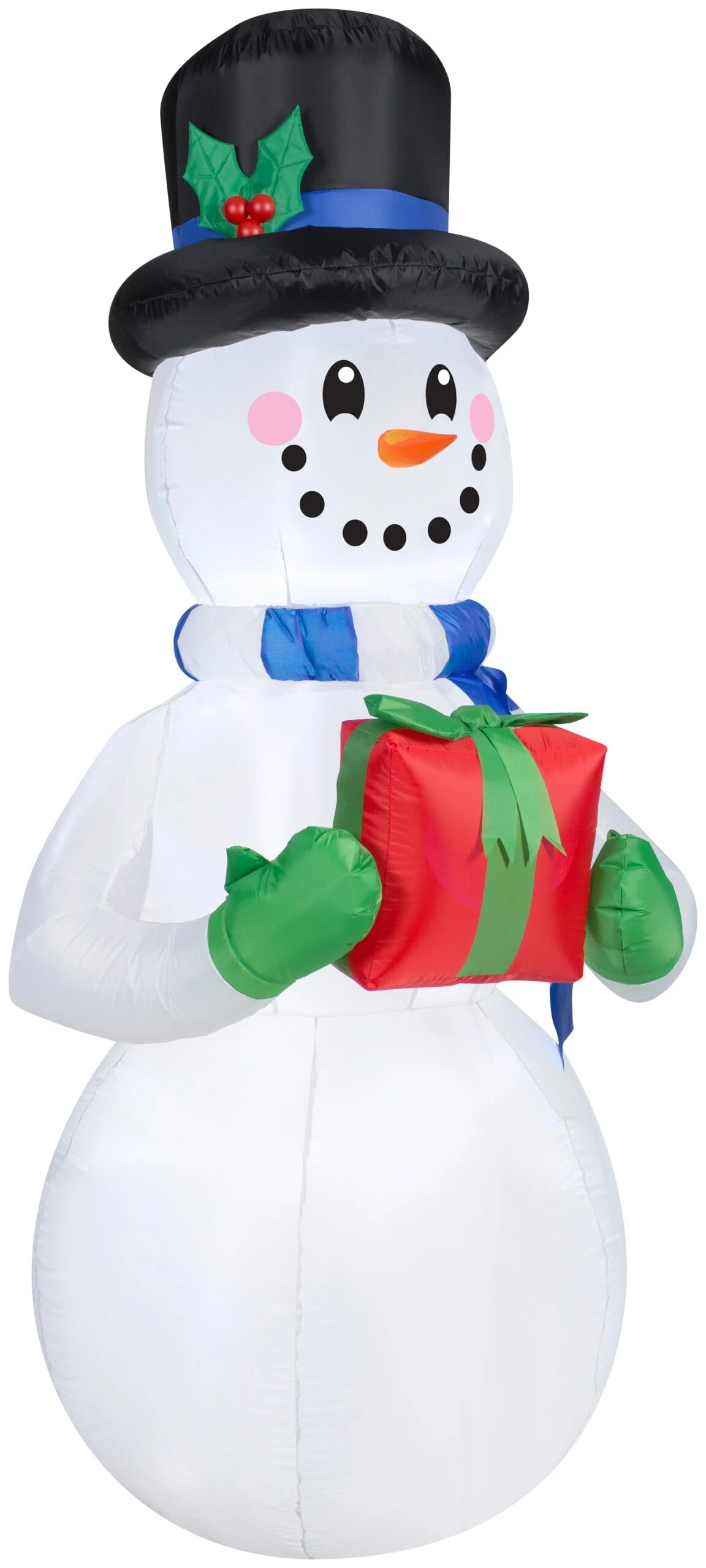 Gemmy Christmas Airblown Inflatable Inflatable Snowman, 8 Ft Tall, White 1 Gemmy Christmas Airblown Inflatable Inflatable Snowman, 8 Ft Tall, White