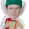 Gemmy Photorealistic Airblown Inflatable Stylized Dwight From The Office S LG Universal, 6 Ft Tall
