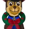 Gemmy Airblown PAW Patrol Chase With Wreath Christmas Inflatable Decor