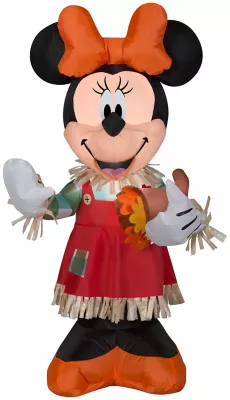 Gemmy 3.5 Ft. Airblown Inflatable Minnie Holding Cornucopia