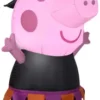 Gemmy Airblown Halloween Peppa Pig Inflatable, Self-Inflates