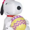 Gemmy Airblown Snoopy Holding Egg Decor