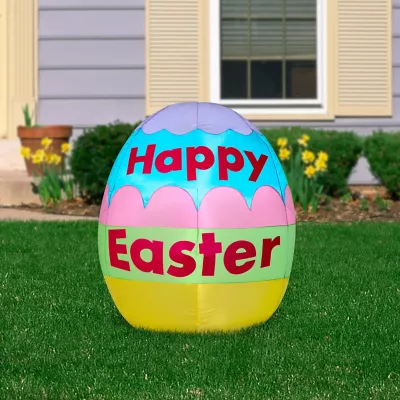 Gemmy Airblown Outdoor Easter Egg Inflatable Decor 2 Gemmy Airblown Outdoor Easter Egg Inflatable Decor - Image 2
