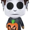 Gemmy Airblown Universal Michael Myers With Jack-O-Lantern Decor (WM), Medium