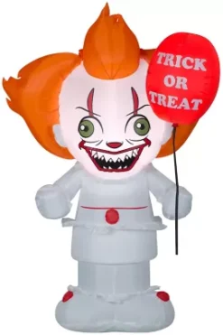 Gemmy Airblown Warner Brothers Stylized Pennywise Decor (WM), Medium