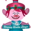 Gemmy Airblown Inflatable Poppy In Holiday Outfit With Banner, Universal