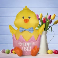 Gemmy Airdorable Airblown Easter Hatching Chick -Gemmy 1874510 A3