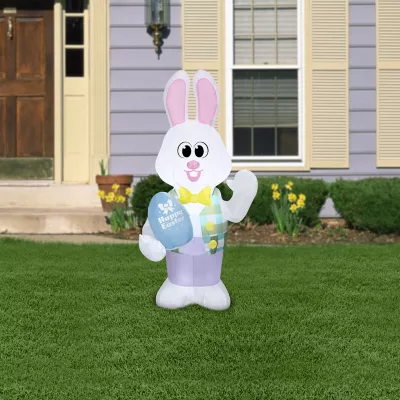Gemmy Airblown Easter Bunny Inflatable 4 Gemmy Airblown Easter Bunny Inflatable - Image 4