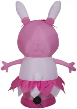 Gemmy Airblown Peppa Pig In Easter Outfit Inflatable, Small -Gemmy 1874516 A1