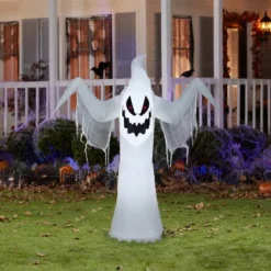 Gemmy Airblown Inflatable Ghost With Gauze 5 Gemmy Airblown Inflatable Ghost With Gauze -Gemmy 1904169 A2