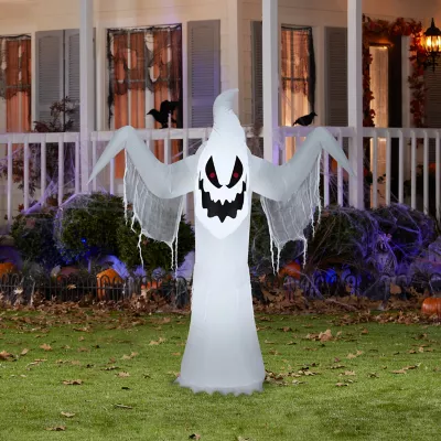 Gemmy Airblown Inflatable Ghost With Gauze 3 Gemmy Airblown Inflatable Ghost With Gauze - Image 3