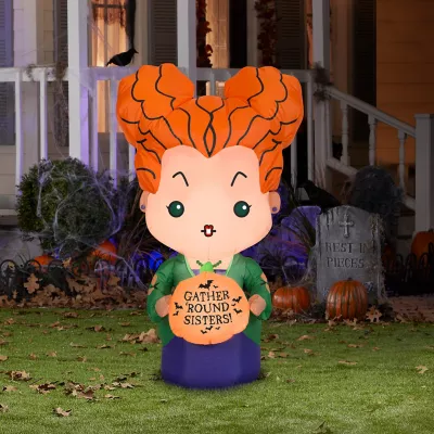 Gemmy Airblown Inflatable Hocus Pocus Winifred Sanderson 3 Gemmy Airblown Inflatable Hocus Pocus Winifred Sanderson - Image 3