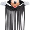 Gemmy Airblown Mickey Head With Streamers Door Hanger