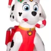 Gemmy Airblown Marshall Fire Dog With Candy Cane Decor