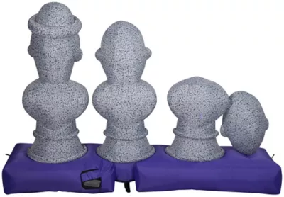 Gemmy Lightshow Airblown Musical Haunted Mansion Busts, G-229853 2 Gemmy Lightshow Airblown Musical Haunted Mansion Busts, G-229853 - Image 2