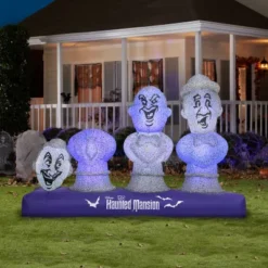 Gemmy Lightshow Airblown Musical Haunted Mansion Busts, G-229853 10 Gemmy Lightshow Airblown Musical Haunted Mansion Busts, G-229853 -Gemmy 2063505 A4