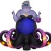 Gemmy 6 Ft Tall Animated Projection Airblown Ursula Disney
