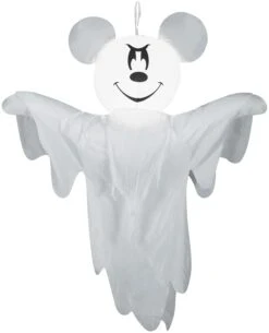 Gemmy Airblown Hanging Mickey As Ghost Disney, 4 Ft Tall
