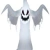 Gemmy Airblown Inflatable Creepy Ghost, 5 Ft Tall, White