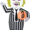 Gemmy Airblown Inflatable Beetlejuice, 3.5 Ft Tall, Black