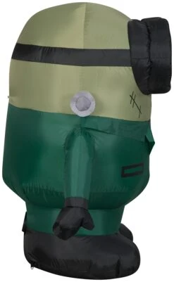 Gemmy Airblown Monster Minion FrankenBob Universal, 3 Ft Tall, Multi -Gemmy 222495RIGHT