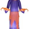 Gemmy Airblown Pumpkin Reaper W/Top Hat Giant , 12 Ft Tall, Purple