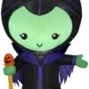 Gemmy Airblown Inflatable Maleficent, 3.5 Ft Tall, Black