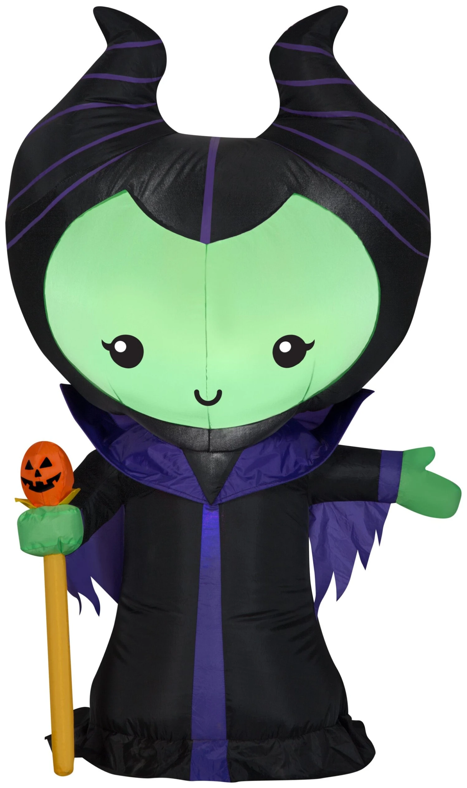 Gemmy Airblown Inflatable Maleficent, 3.5 Ft Tall, Black 1 Gemmy Airblown Inflatable Maleficent, 3.5 Ft Tall, Black