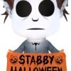Gemmy Airblown Stylized Michael Myers Universal, 3.5 Ft Tall, Multicolored