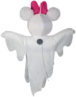 Gemmy Airblown Hanging Minnie Mouse Disney, 4 Ft Tall, White 6 Gemmy Airblown Hanging Minnie Mouse Disney, 4 Ft Tall, White -Gemmy 225927 Back