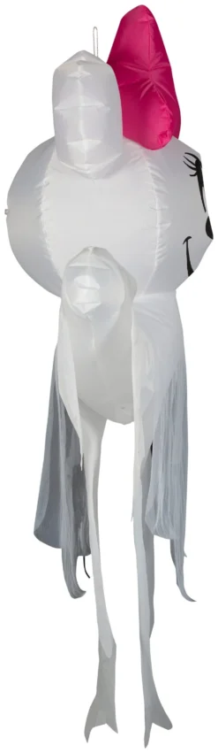 Gemmy Airblown Hanging Minnie Mouse Disney, 4 Ft Tall, White -Gemmy 225927 Right scaled