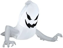 Gemmy Airblown Ghost W/Reaching Arms (WM), 2.5 Ft Tall, White