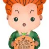 Gemmy Airblown Inflatable Hocus Pocus Winifred, 3.5 Ft Tall, Orange
