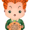 Gemmy Airblown Inflatable Hocus Pocus Winifred, 3.5 Ft Tall, Orange