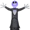 New! Gemmy Airblown Hanging Jack Skellington With Blinking Lights