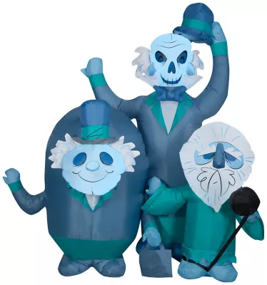 New! Gemmy Airblown Haunted Mansion Hitchhiking Ghosts
