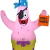 New! Gemmy Airblown Patrick In Pirate Costume Holding Trick Sack