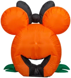 Gemmy Airblown Cutie Minnie Mouse Disney, 3 Ft Tall, Orange 6 Gemmy Airblown Cutie Minnie Mouse Disney, 3 Ft Tall, Orange -Gemmy 227671 Back scaled
