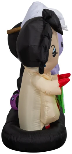 Gemmy Airblown Disney Villians Scene Disney, 4 Ft Tall, Green -Gemmy 228826 Right scaled