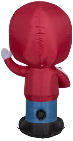 Gemmy Airblown Miguel From Coco W/Skull Disney, 3.5 Ft Tall, Red -Gemmy 229460 Back