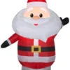 New! Gemmy Airblown-Santa-Small