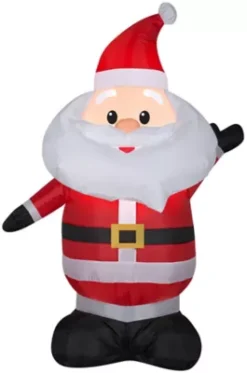 New! Gemmy Airblown-Santa-Small