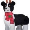 New! Gemmy Airblown-Mixed Media-Border Collie Dog-Large
