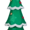 New! Gemmy Lightshow Airblown-Mixed Media-Sewn-In Micro LED Christmas Tree-Large