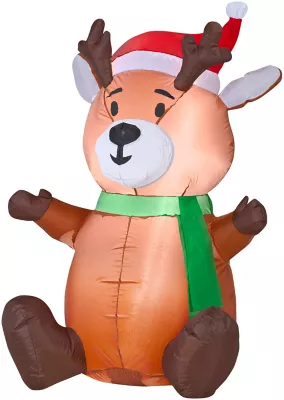 New! Gemmy Airblown-Outdoor Baby Reindeer-Small 1 New! Gemmy Airblown-Outdoor Baby Reindeer-Small