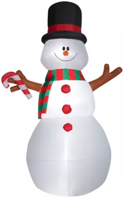 New! Gemmy Animated Airblown-Swiveling Snowman 1 New! Gemmy Animated Airblown-Swiveling Snowman