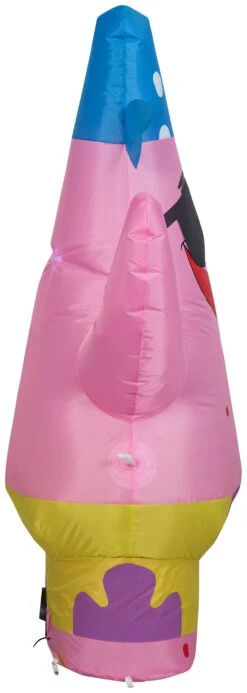 Gemmy Airblown Patrick In Pirate Costume Holding Trick Sack Nick, 3.5 Ft Tall, Multi -Gemmy 229895 Right