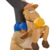 Adult Inflatable Riding On Horse Halloween Costume
