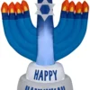 3.5' Airblown Outdoor Hanukkah Candles Inflatable